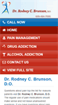 Mobile Screenshot of drrodneybrunson.com